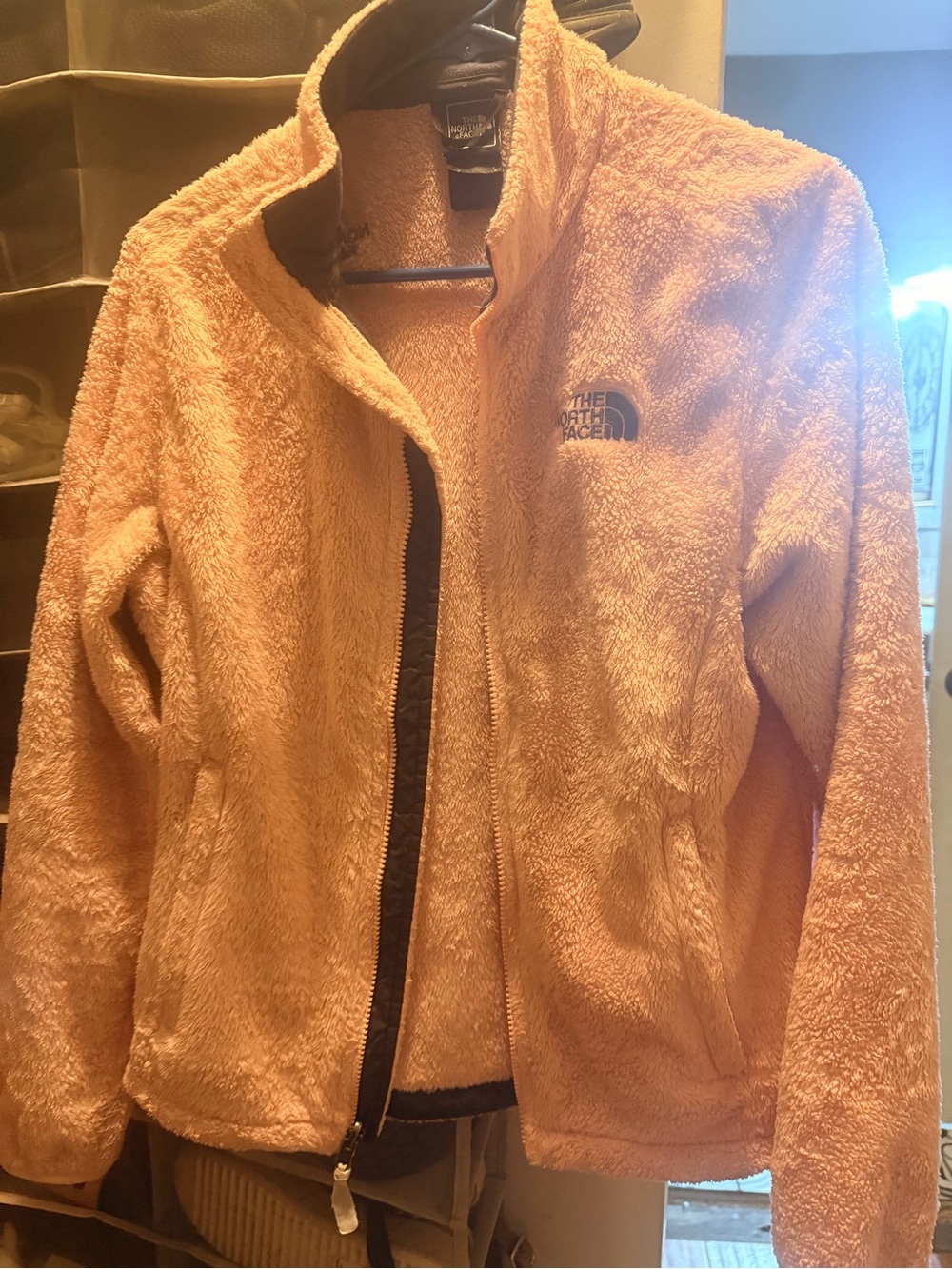 The North Face Pink osito Fleece Jacket